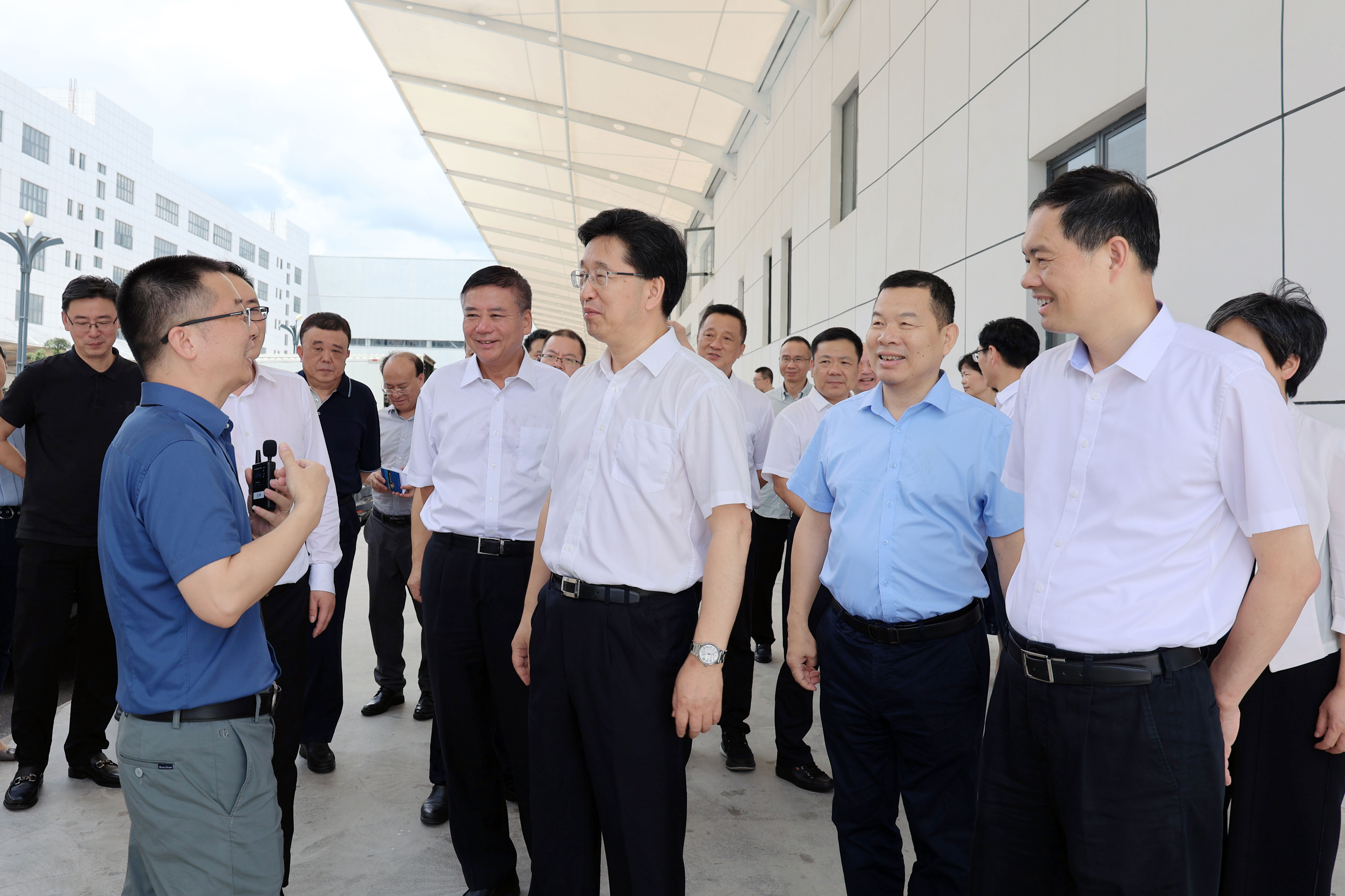 浙江省人大党组书记陈金彪调研DB彩票
：高端智造驱动高质量发展